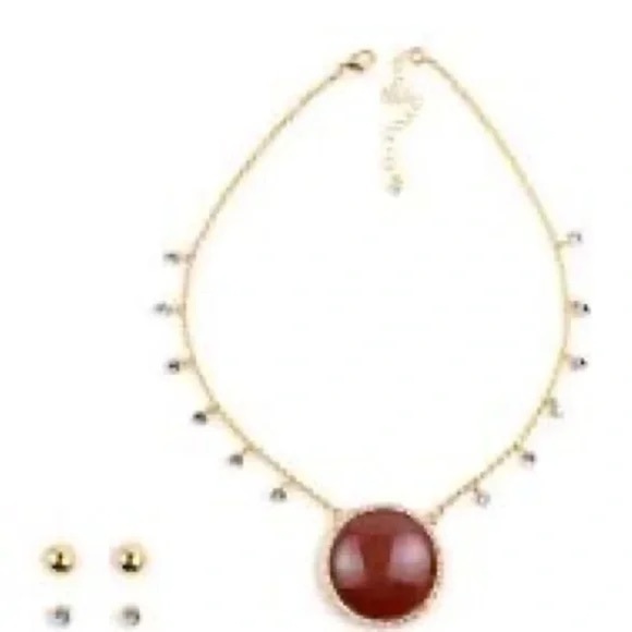 ❄️ Kim Rogers® | Cabochon Pavé Crystal Necklace Set - Picture 3 of 5
